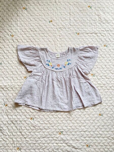 tete a tete 花刺繍ブラウス(90)