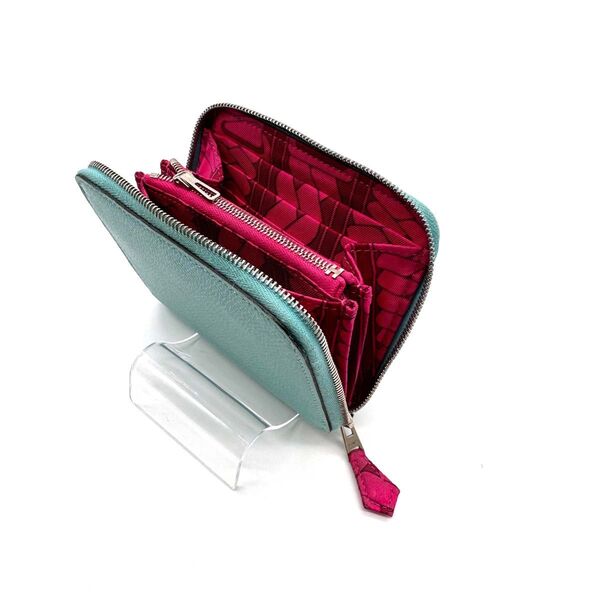 HERMES エルメス ヴォーエプソン アザップコンパクト シルクイン コインケース