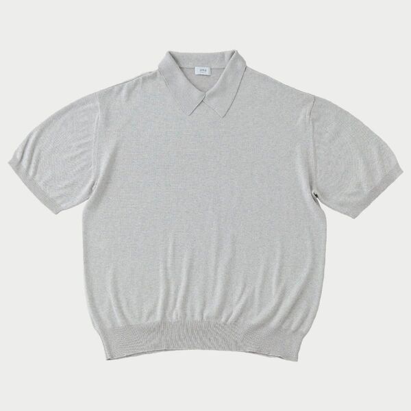 極美品 URU TOKYO Kint polo ニットポロ ポロシャツ