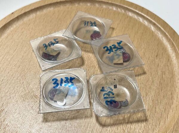 部品 ROLEX純正品(ロレックス)切替車 3130/3135-540 5個セット