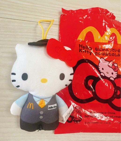 ハローキティ 50周年ハッピーセット マクドナルド限定 GEL (おもてなしリーダー)マック