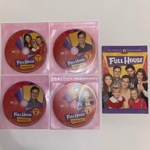 FULL HOUSE フルハウス DVD THE COMPLETE ⑥ SIXTH SEASON 全4枚