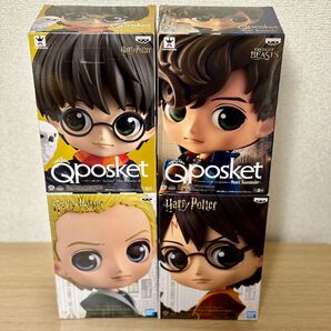 新品4点セット ハリー・ポッター ニュート・スキャマンダー ドラコ・マルフォイ Qposket