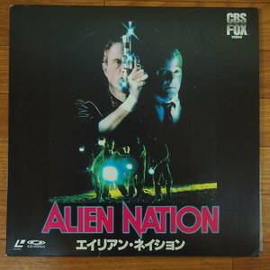  prompt decision 499 jpy LD ALIEN NATION Alien *neishonje-mz* car n.. laser disk 