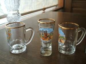  dragon tes high m beer jug 3 piece unused goods 