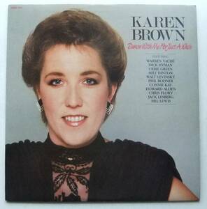 ◆ KAREN BROWN / Dance With Me For Just A While ◆ KEB 1002 ◆ V