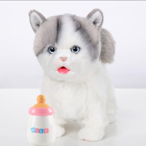 電子インタラクティブキャット ブリティッシュショートヘア ブルー シミュレーショ