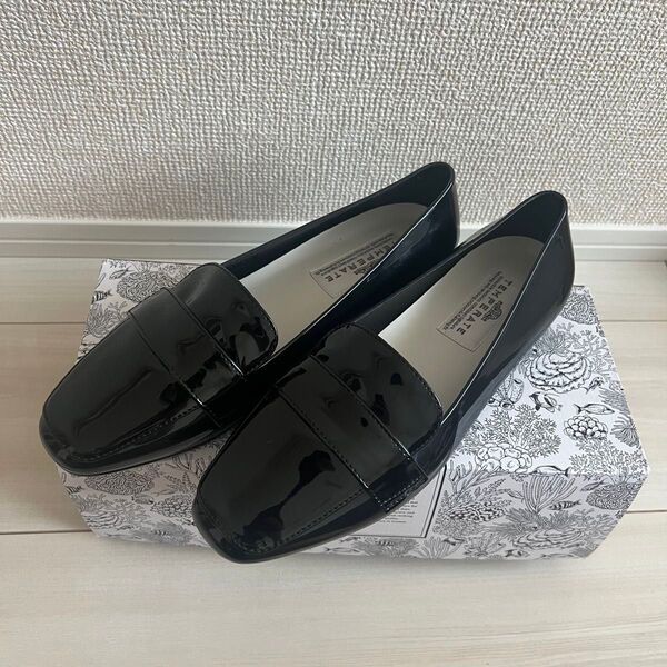 temperate レインローファー パンプス ローファー M 23.5