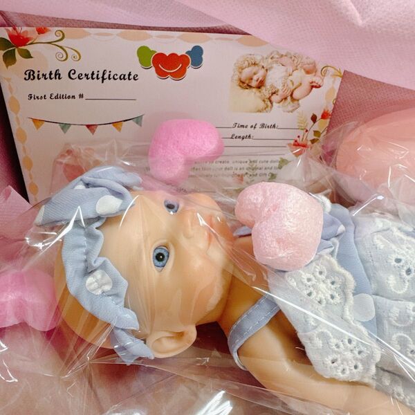 リボーンドール フルシリコン シリコンドール 女の子 28cm おくるみセット