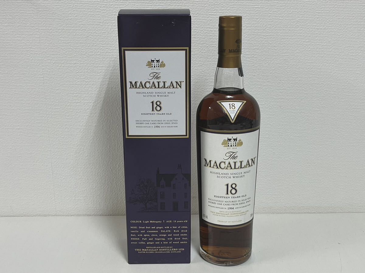 Yahoo!オークション -「マッカラン 18年 1994」(飲料) の落札 Yahoo!オークション -「マッカラン 18年 1994」(飲料) の落札