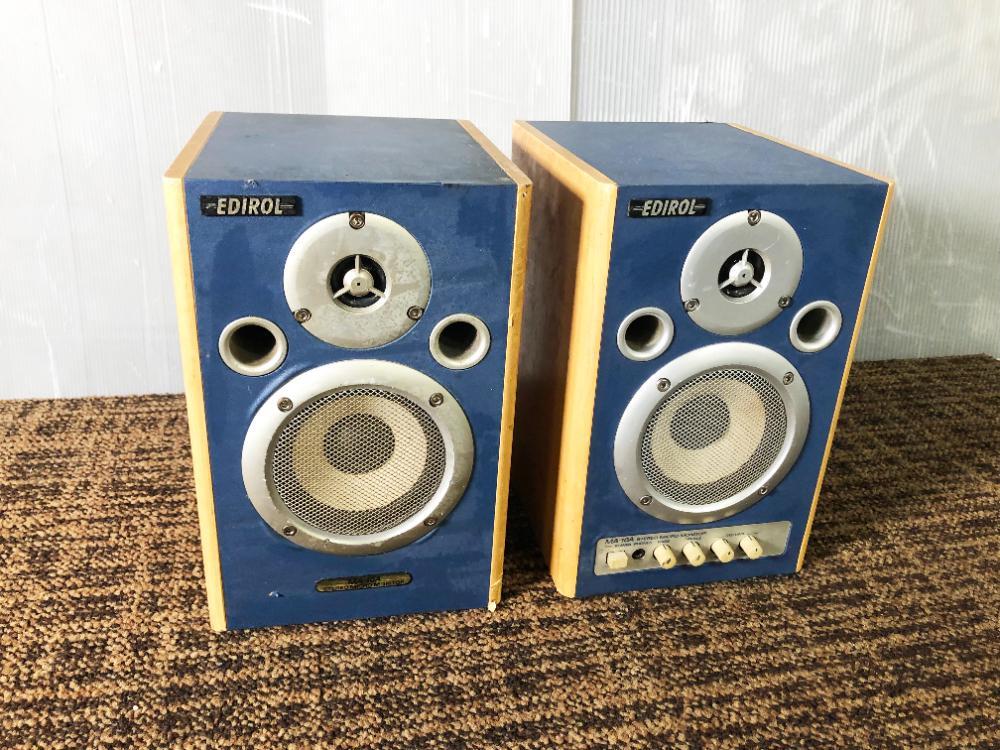 中古】ROLANDローランド ステレオ モニター スピーカー MA-10A - スピーカー