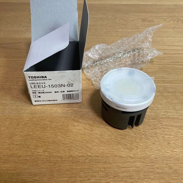 東芝 LEDユニット交換形ダウンライト用 LEDユニット 高効率タイプ 広角タイプ 1500シリーズ FHT32形昼白色