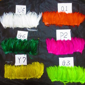  handicrafts color . feather 100ps.@ and more bargain!! 7 color . freely selection . costume artificial flower 15