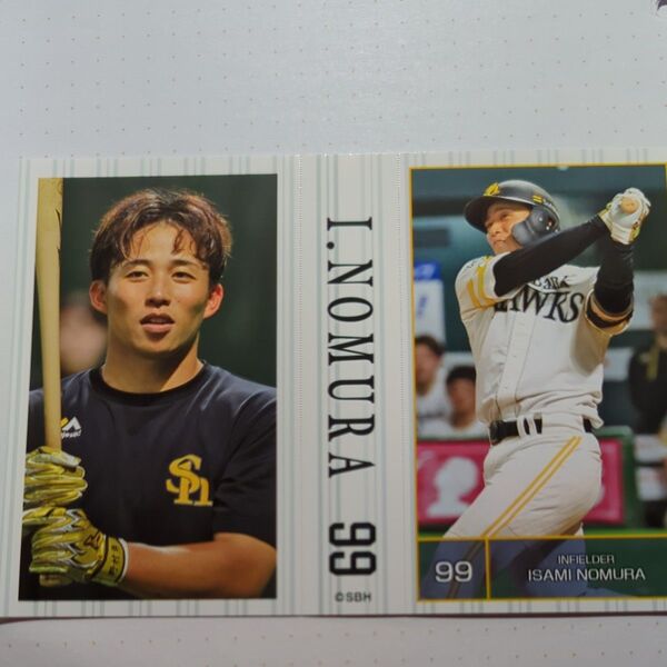 シークレットミニフォト 野村勇選手