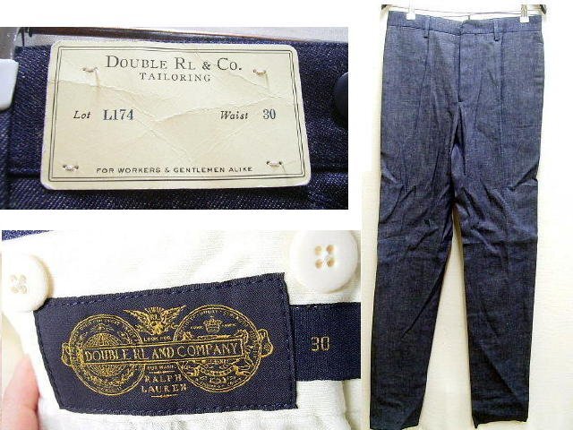 Yahoo!オークション -「rrl デニム バックルバック」(RRL) (た Yahoo!オークション -「rrl デニム バックルバック」(RRL) (た
