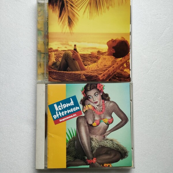 即決 送料込み 杉山清貴 CD 2枚セット ムーンセット moon set / island afternoon アイランドアフタヌーン