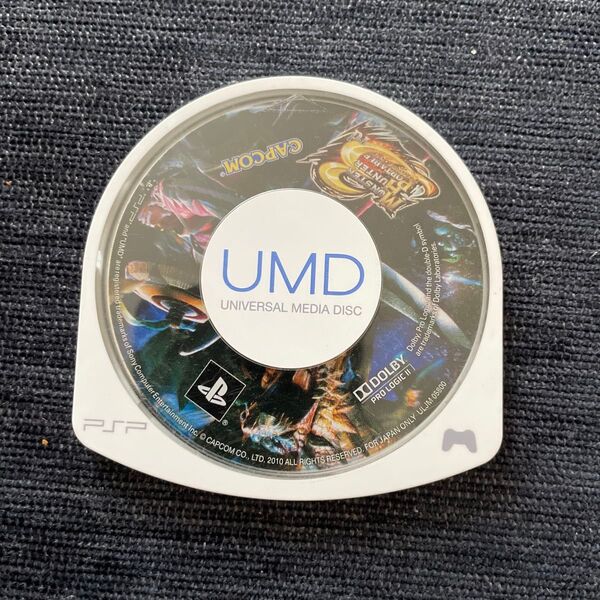 PSP モンスターハンター3rd ディスクのみ