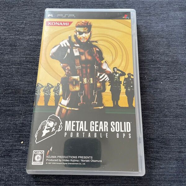 PSP メタルギアソリッド PORTABLE OPS