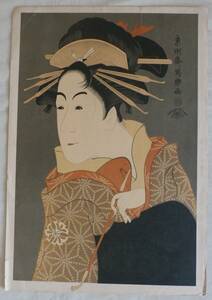 . приятный картина в жанре укиё половина . map kabuki Matsumoto рис Saburou. . да склон. немного . реальный палочки для еды. . восток ... приятный . волна .. талант позиций человек?. большой размер cлюды ....