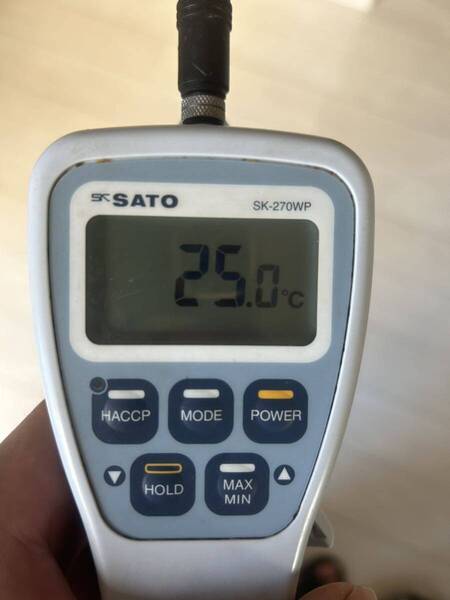 即決 送料無料 SATO 防水型 デジタル温度計 SK-270WP