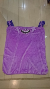  Disney blanket blanket Monstar z ink approximately 80×75 degree used 