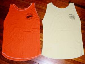 2 pieces set remake tank top America old clothes 61*735