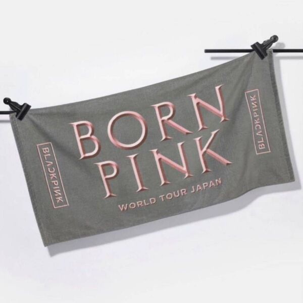 未使用 未開封 BLACKPINK OFFICIAL ブラックピンク オフィシャルバスタオル 品番 ANBP-0219