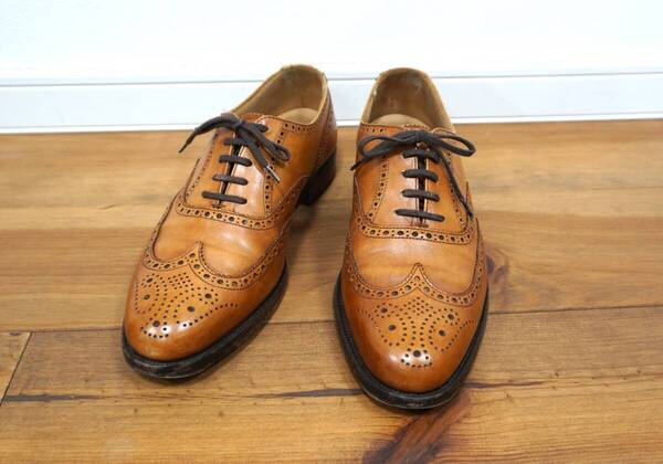 TOMORROWLAND別注 CROCKETT&JONES ウイングチップCANTERBURY 7 1/2(26cm位)