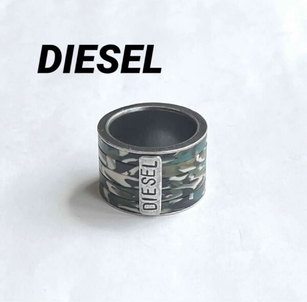 DIESELディーゼル925 silverカモフラリング ヴィンテージ