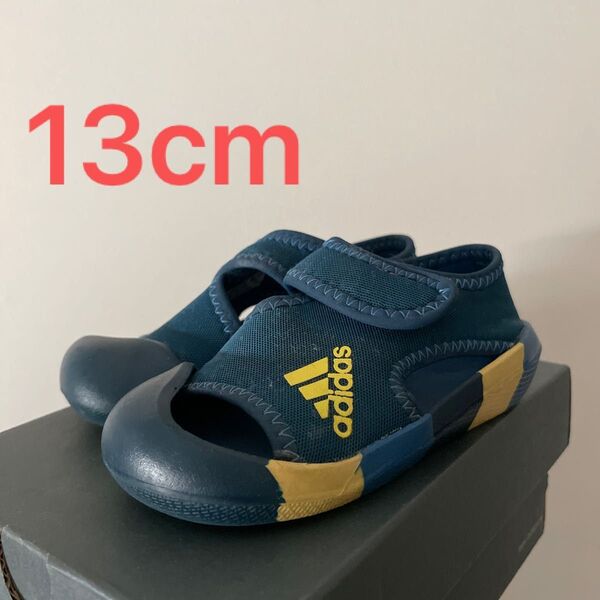 サンダル ウォーターシューズ adidas ベビー スリッポン シューズ ストラップ