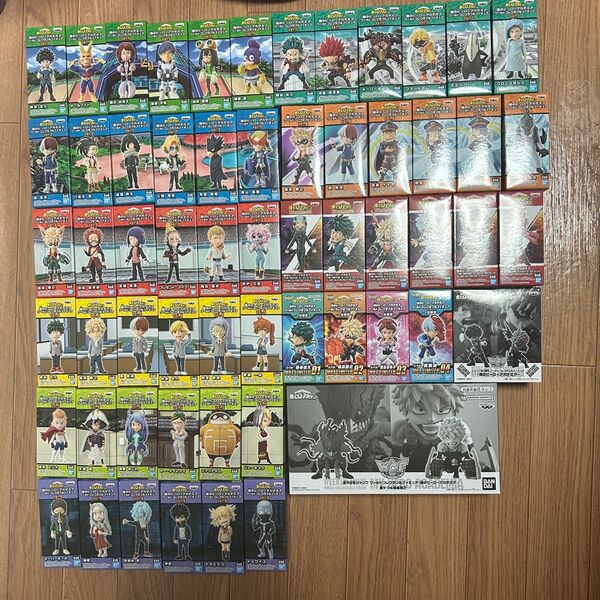 国内正規品 僕のヒーローアカデミア ワーコレ コレクタブル セット フィギュア