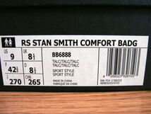 【新品】adidas raf simons 27cm rs stan smith comfort badg アディダス ラフシモンズ スタンスミス コンフォート_画像7