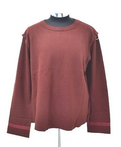 Azuma （アズマ） INSIDE-OUT PULLOVER　インサイドアウトプルオーバー カットソー BORDEAUX　ニット　セーター　+1