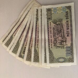 ベトナム紙幣 まとめ売り 1千ドン10枚