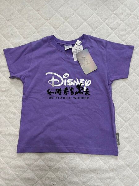 【タグ付き未使用】 ディズニー 100周年 Tシャツ 110センチ
