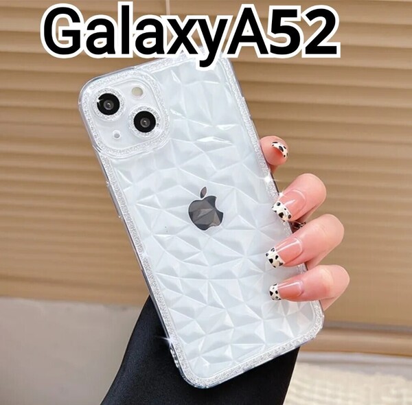 GalaxyA52 ケース クリアケース 立体デザイン 可愛い