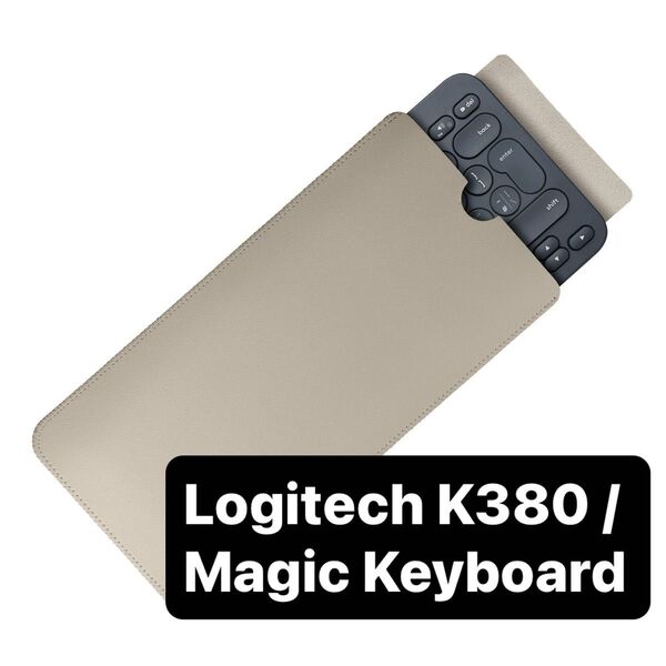Logitech K380 / Magic Keyboard キーボードカバー ソフト