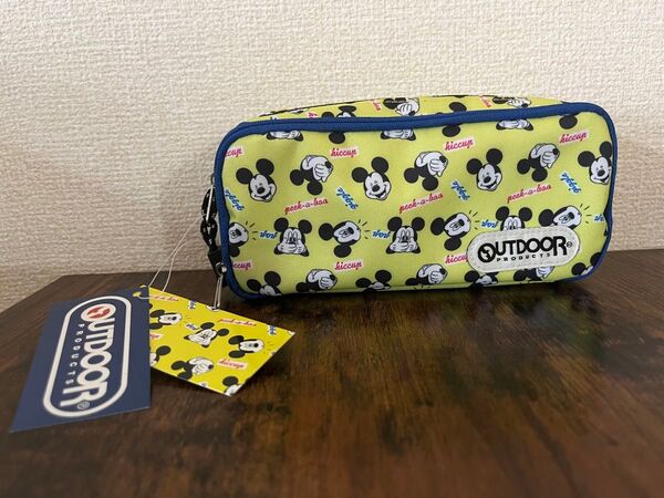 ディズニー ミッキー ペンポーチ OUTDOOR