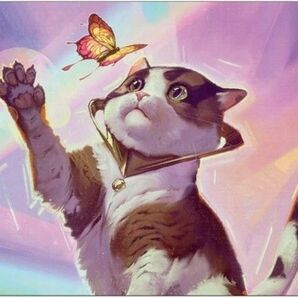 【新品】MTG Unfinity 猫 トークン token ウルトラプロ 公式 プレイマット ultra pro