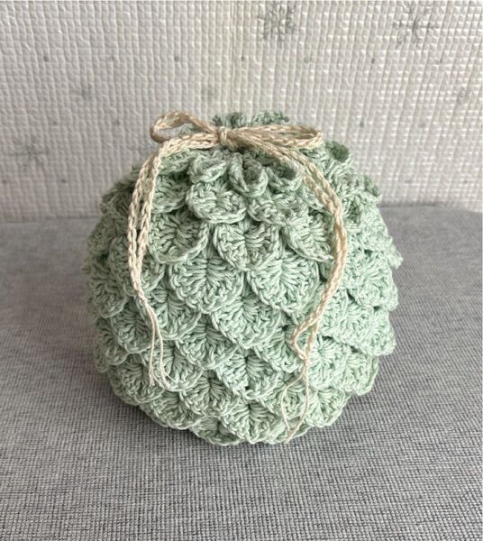 ひらひらポーチ ミニポーチ ハンドメイド