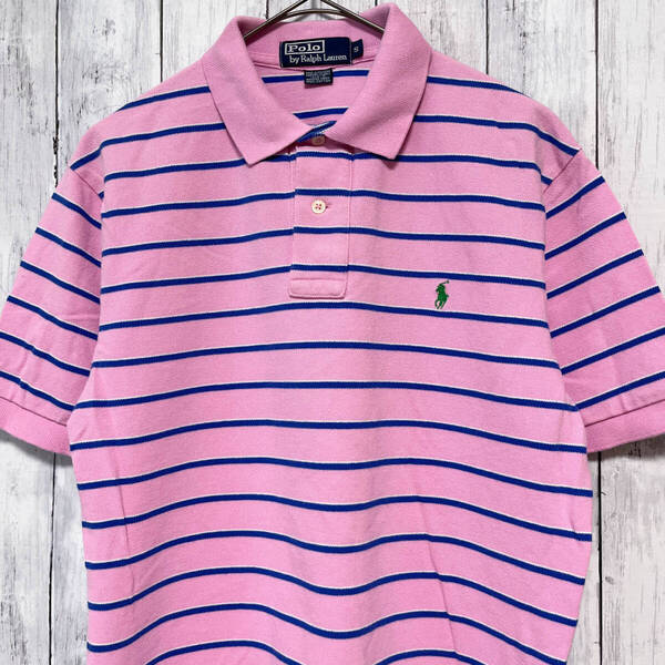 ラルフローレン Ralph Lauren ポロシャツ 半袖シャツ メンズ ワンポイント コットン100% Sサイズ 5‐981