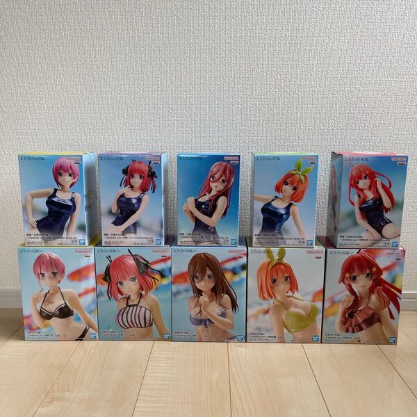 五等分の花嫁 Celestial vivi フィギュア 10種セット
