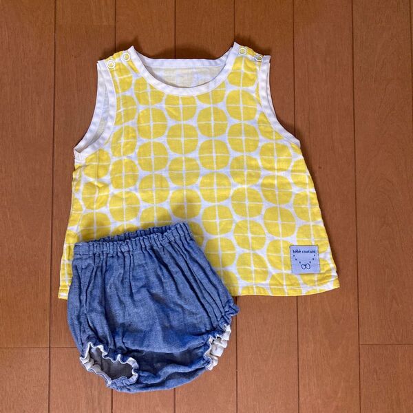 セットアップ ノースリーブ ブルマ こども服
