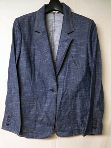 *DAKS Denim tailored jacket *13ABR*