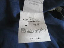 Rough&Tumbleラフ＆タンブル　　半袖ボタンダウンシャツ ブルー　L アメリカ製　　ネペンテス_画像3