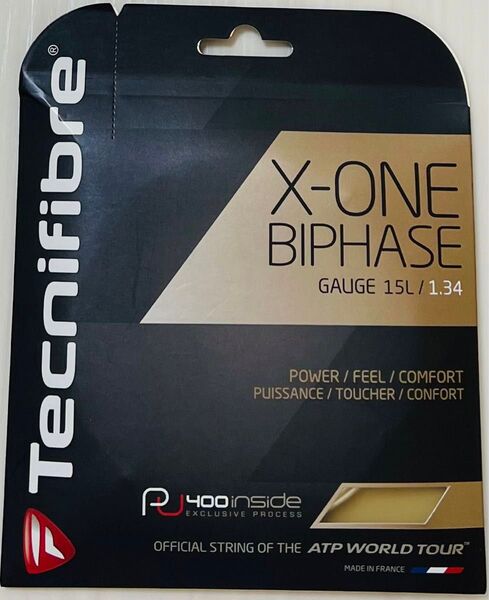 テクニファイバー(Tecnifibre) エックスワン バイフェイズ X-ONE BIPHASE ゲージ1.34mm