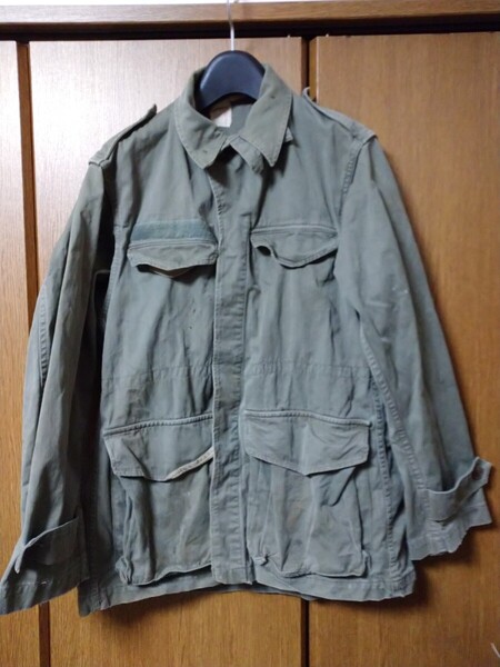 60s ビンテージ ヴィンテージ フランス軍 M47 フィールド ジャケット HBT 後期 22 m64 us.army m43 ミリタリー
