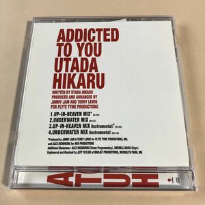 宇多田ヒカル 1MaxiCD「ADDICTED TO YOU」