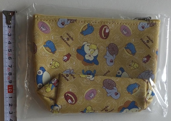 《送料無料》未開封・新品★ミスタードーナツ×ポケットモンスター 福袋の一部 ポーチ 1個★ミスド ポケモン