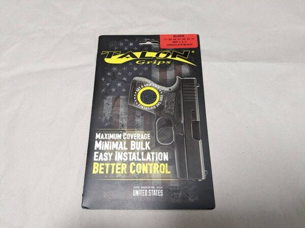 実物 TALON Grips グリップ 滑り止め GLOCK Gen3 G17 G22 G34 グロック ステッピング マルイ